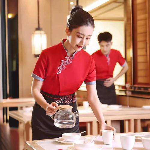 新款祥云飯店工裝定制 打造專業(yè)與風(fēng)尚并存的中餐服務(wù)體驗(yàn)